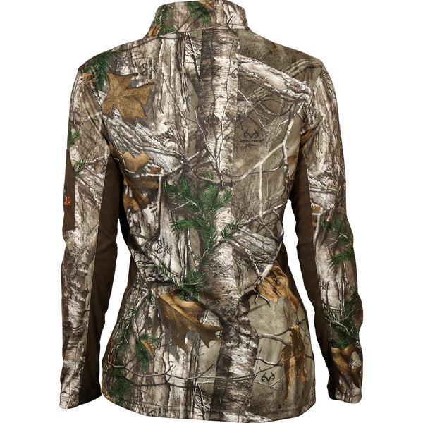 Rocky Boots Rocky Women's SilentHunter 1/4 Zip Camo Shirt RTE