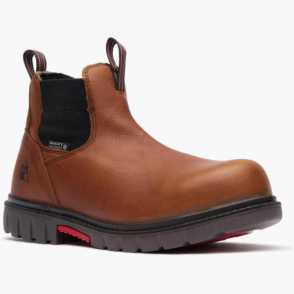 Rocky Boots Rocky Worksmart Waterproof Composite Toe Work Chelsea Boot