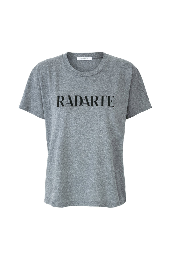 rodarte Grey Radarte Logo T-Shirt
