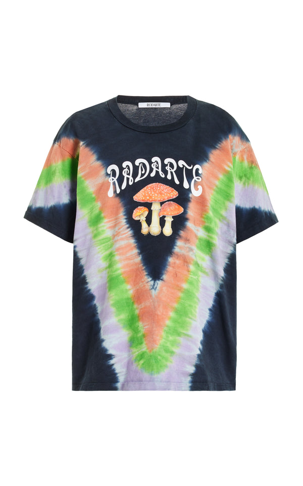 rodarte Tie Dye Mushroom Print Radarte T-Shirt