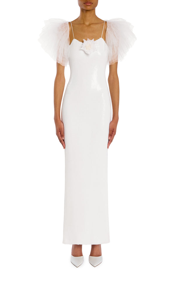 rodarte Tiered Tulle Bolero