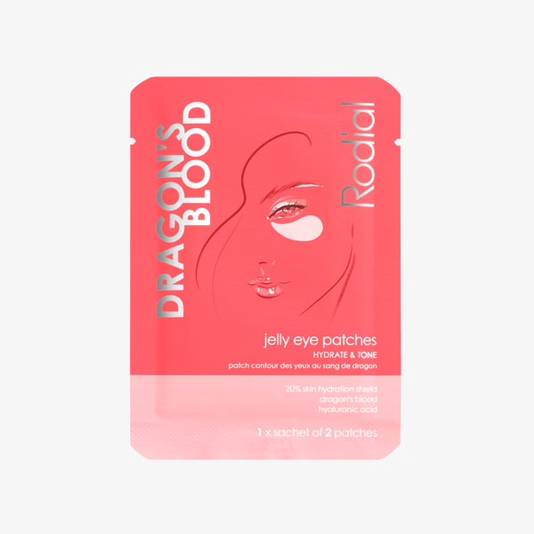 Rodial Dragon's Blood Jelly Eye Mask Patches Individual Sachet