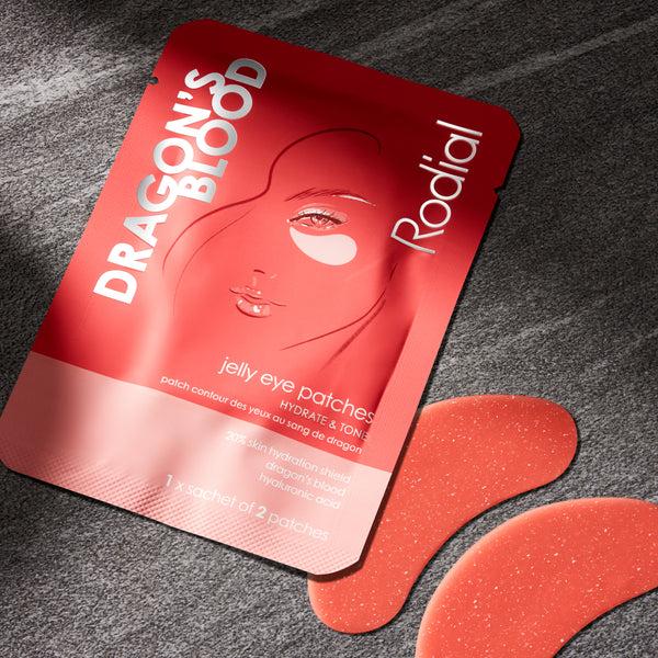 Rodial Dragon's Blood Jelly Eye Mask Patches Individual Sachet