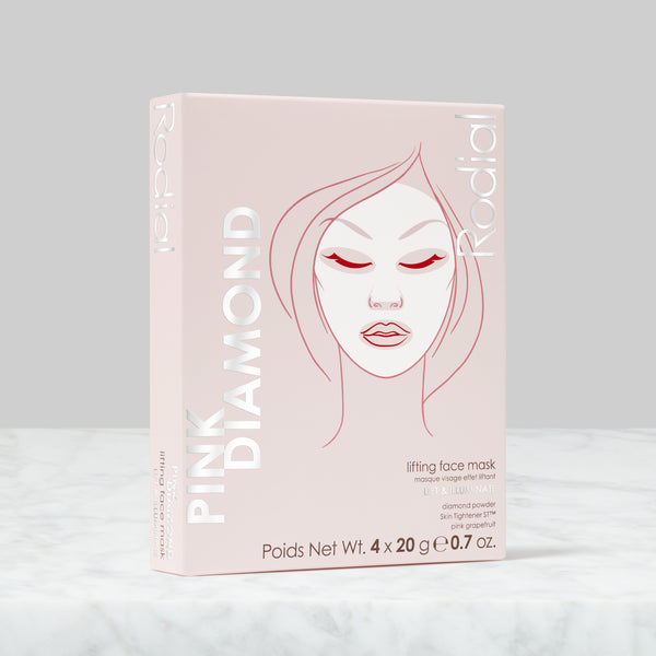 Rodial Pink Diamond Lifting Face Mask (Box Of 4)