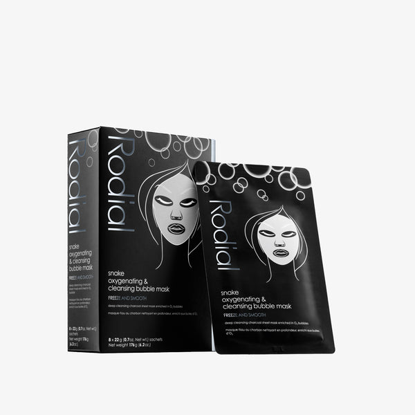 Rodial Snake Oxygenating & Cleansing Bubble Sheet Mask X 8