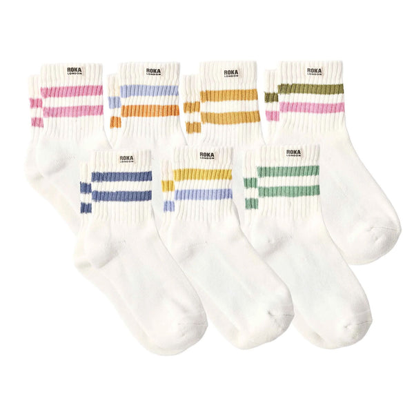 Roka London Active Retro Multipack - Windsor Socks For Women