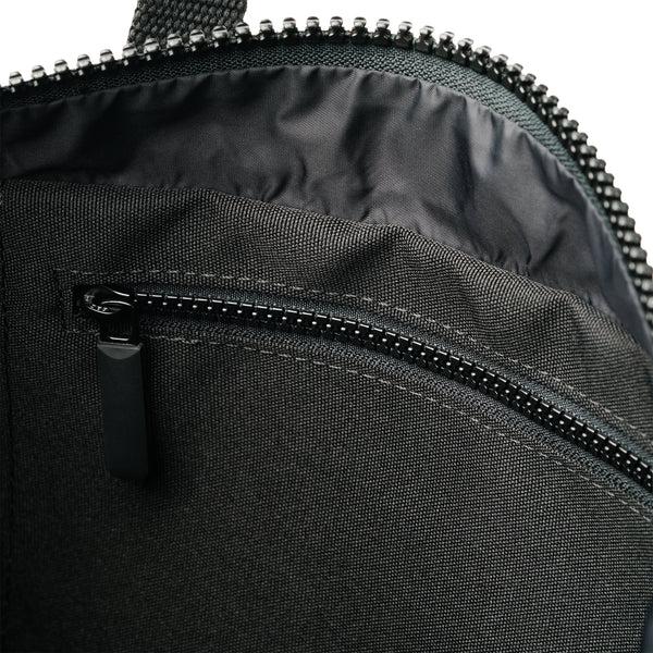 Roka London All Black Canfield Roll Top Backpack In Ash