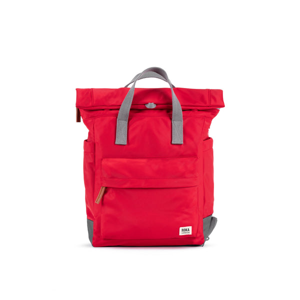 roka london Bayswater Umbrella Backpack in Cranberry