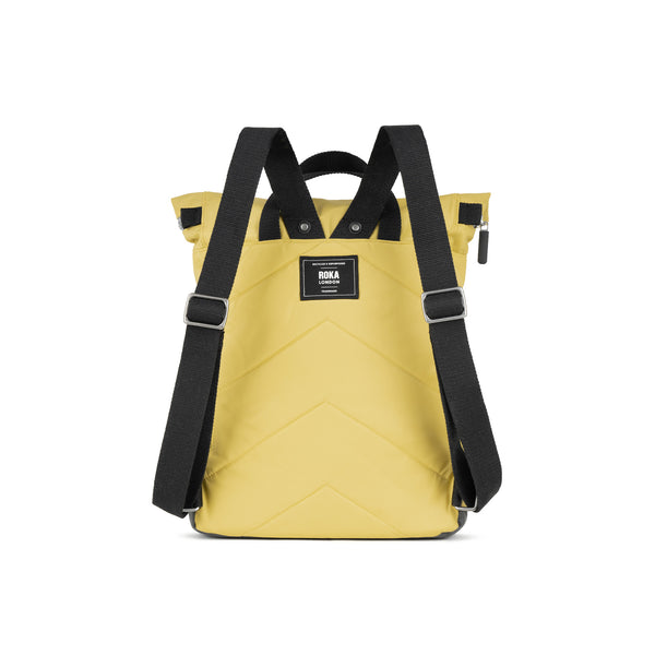 Roka London Black Label Canfield Roll Top Backpack In Bamboo