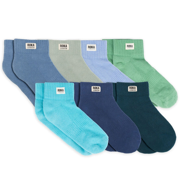 Roka London Blue Skies Multipack - Wembley Socks For Women