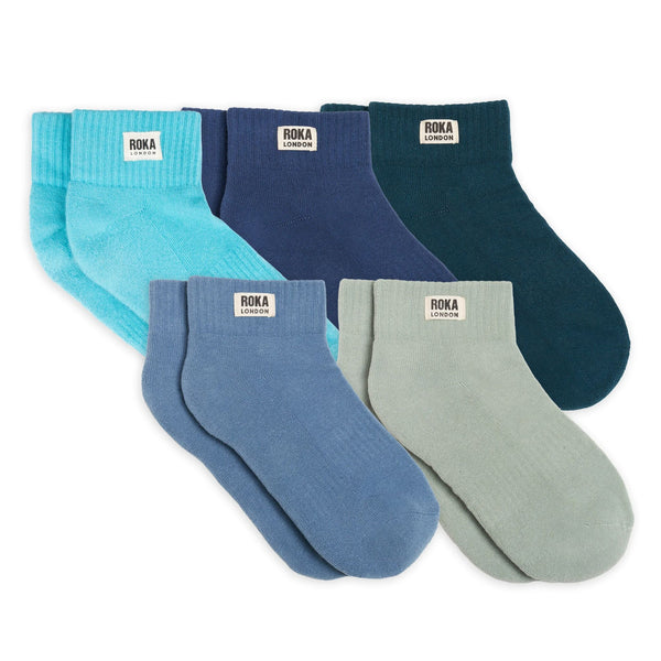 roka london Blue Skies Multipack - Wembley Socks for Women