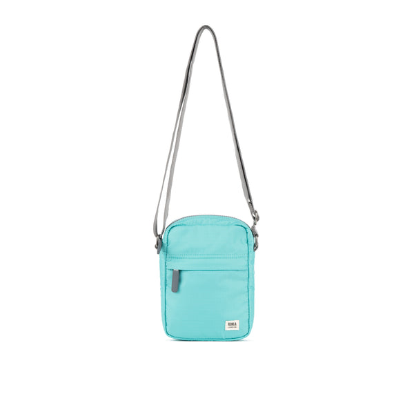 roka london Bond Pocket Crossbody Bag in Aquatic Awe