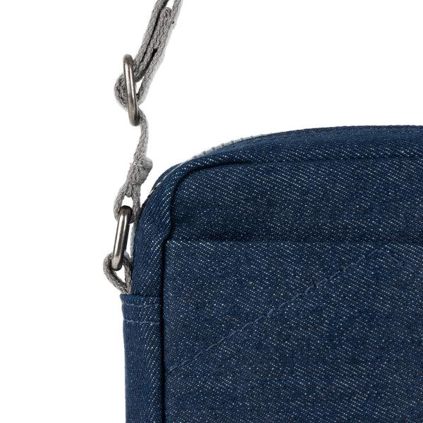 Roka London Bond Pocket Crossbody Bag In Dark Denim