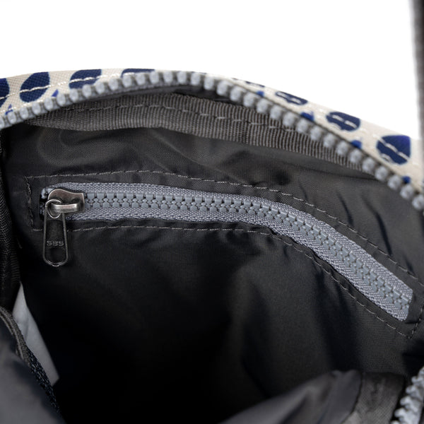 Roka London Bond Pocket Crossbody Bag In Denim Rain