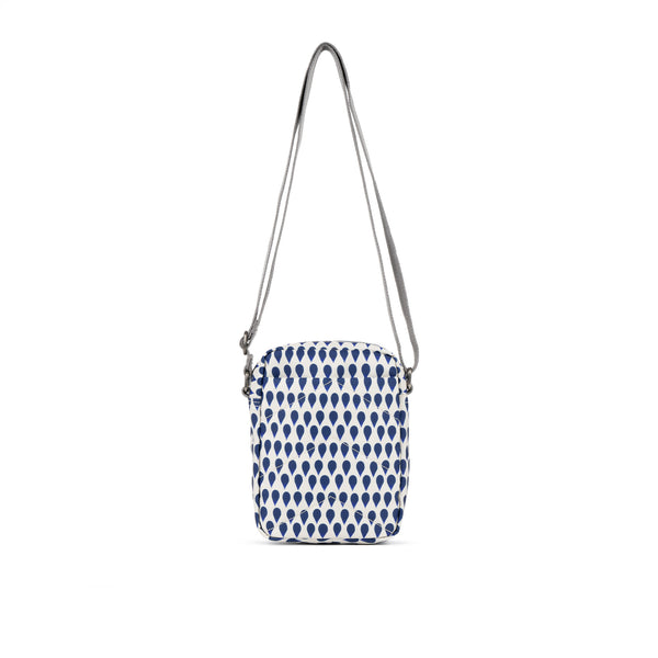 Roka London Bond Pocket Crossbody Bag In Denim Rain