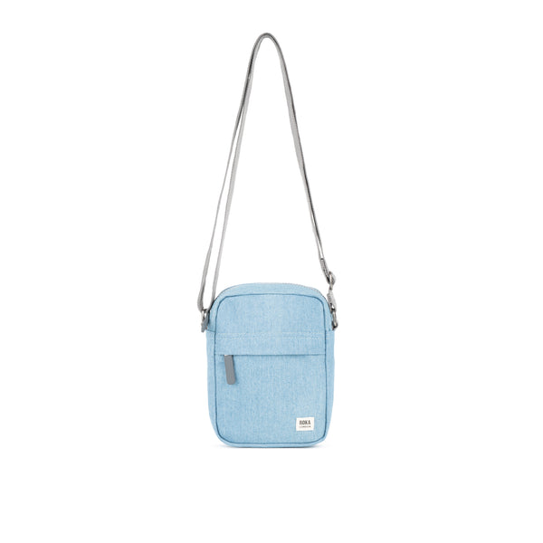 roka london Bond Pocket Crossbody Bag in Light Denim