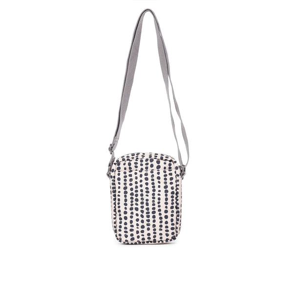 Roka London Bond Pocket Crossbody Bag In Linear Dot