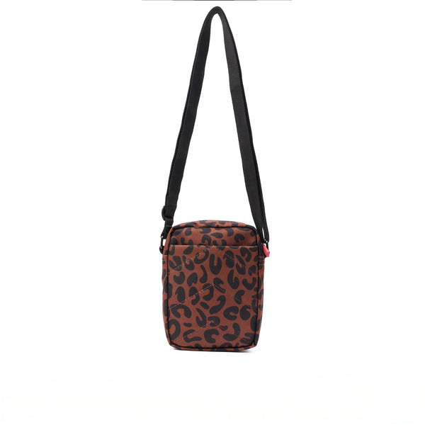Roka London Bond Pocket Crossbody Bag In Scarlet Leopard