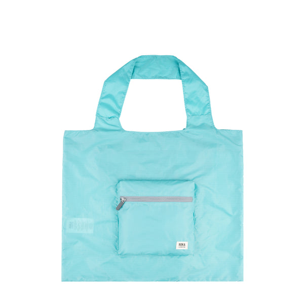 roka london Borough Shopper Tote Bag in Aquatic Awe