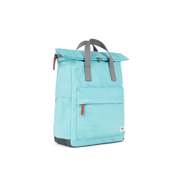 Roka London Canfield Roll Top Backpack In Aquatic Awe