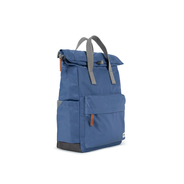 Roka London Canfield Roll Top Backpack In Burnt Blue