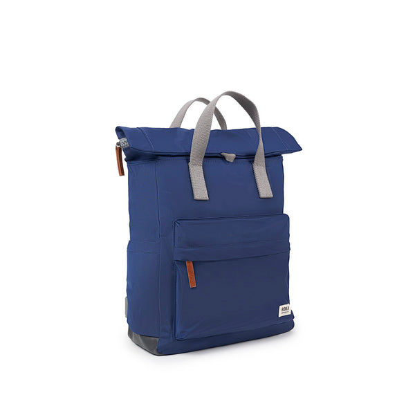 Roka London Canfield Roll Top Backpack In Crisp Blue