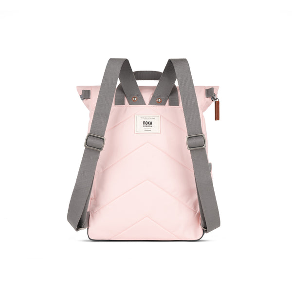 Roka London Canfield Roll Top Backpack In English Rose