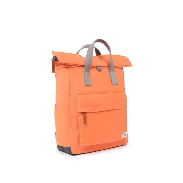 Roka London Canfield Roll Top Backpack In Firecracker