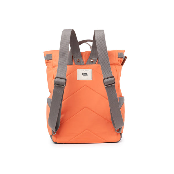 Roka London Canfield Roll Top Backpack In Firecracker