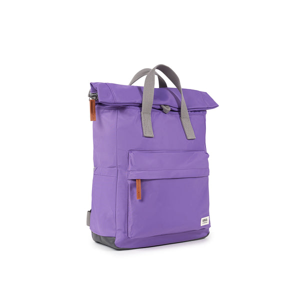 Roka London Canfield Roll Top Backpack In Fresh Purple