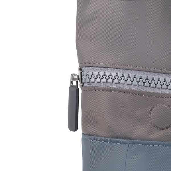 Roka London Canfield Roll Top Backpack In Grey Tonal