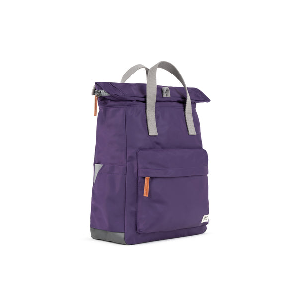 Roka London Canfield Roll Top Backpack In Majestic Purple