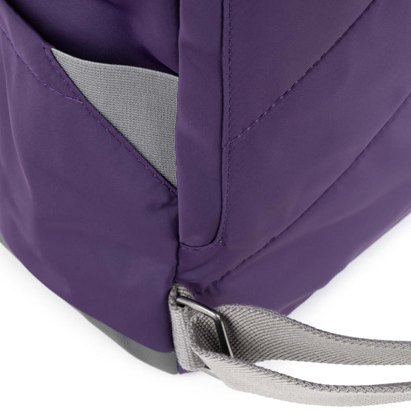 Roka London Canfield Roll Top Backpack In Majestic Purple