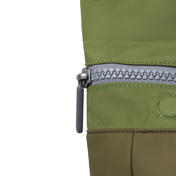 Roka London Canfield Roll Top Backpack In Military Tonal