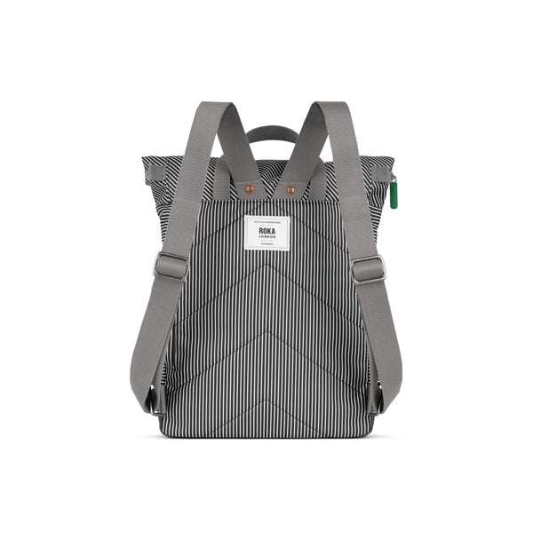 Roka London Canfield Roll Top Backpack In Mixed Hickory