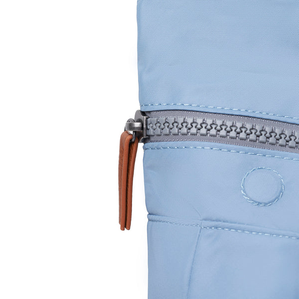 Roka London Canfield Roll Top Backpack In Retro Blue