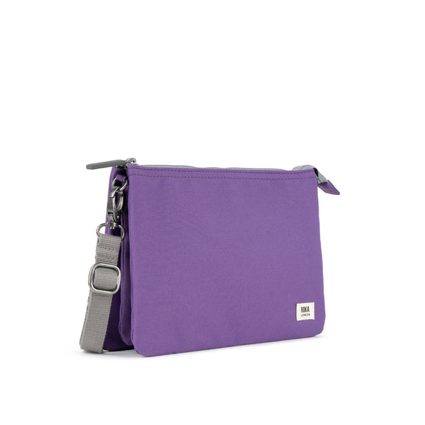 Roka London Carnaby Crossbody Bag In Imperial Purple