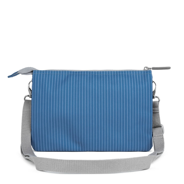 Roka London Carnaby Crossbody Bag In Medium Wash Denim
