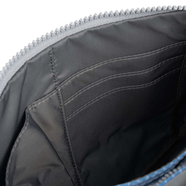 Roka London Carnaby Crossbody Bag In Medium Wash Denim