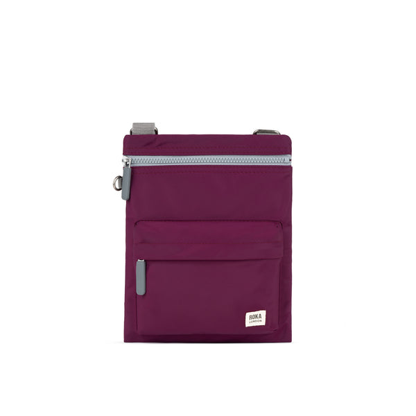 roka london Chelsea B Crossbody Bag in Royal Burgundy