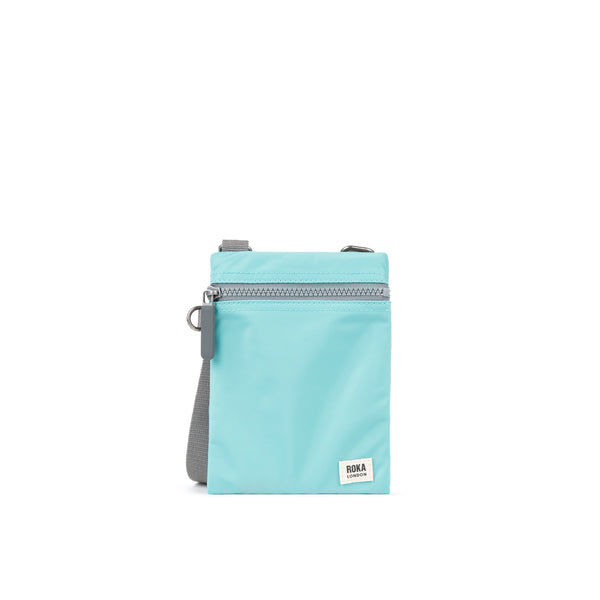 roka london Chelsea Pocket Sling Bag in Aquatic Awe