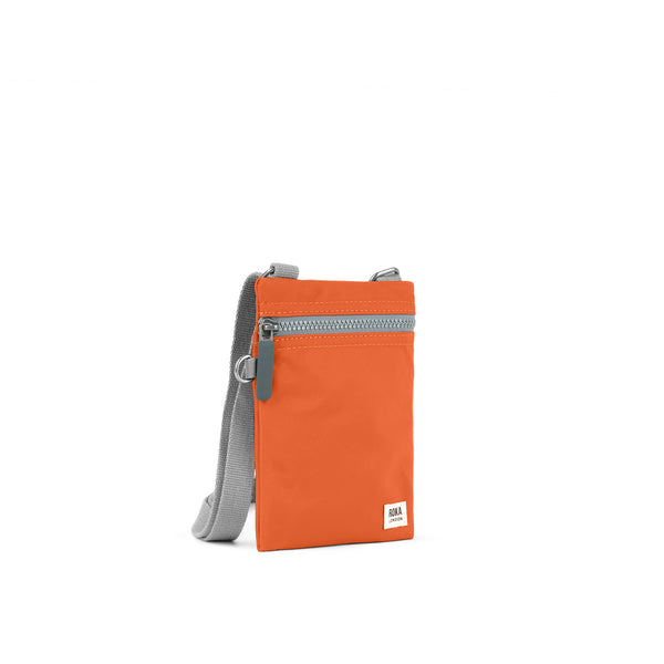 Roka London Chelsea Pocket Sling Bag In Burnt Orange