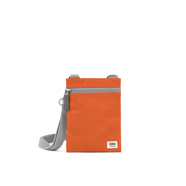 roka london Chelsea Pocket Sling Bag in Burnt Orange