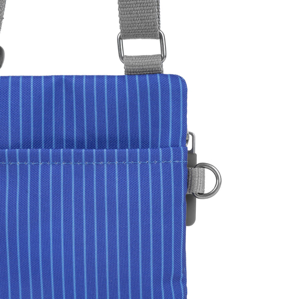 Roka London Chelsea Pocket Sling Bag In Light Wash Denim