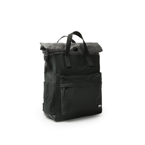 Roka London Creative Waste Canfield Backpack In Black/Graphite
