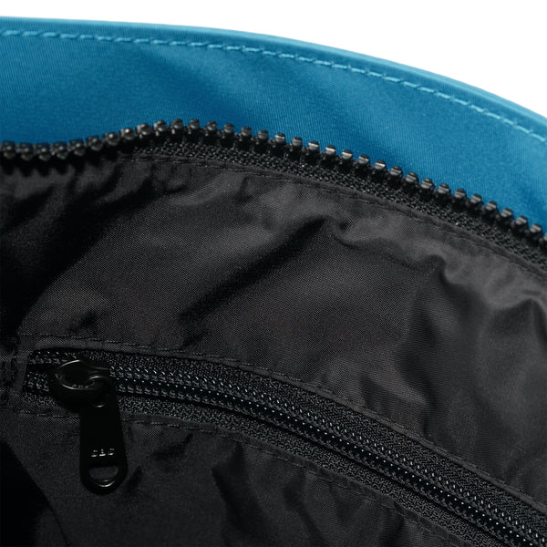 Roka London Creative Waste Kennington Crossbody In Black/Seaport