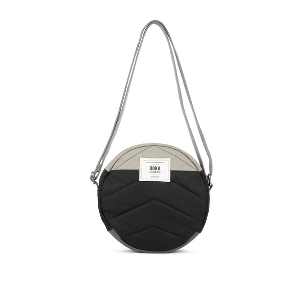 Roka London Creative Waste Paddington Crossbody In Ash/Coriander