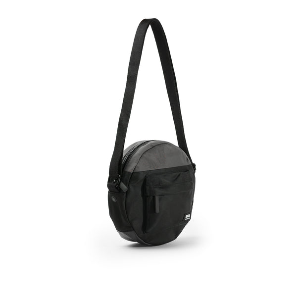 Roka London Creative Waste Paddington Crossbody In Black/Graphite