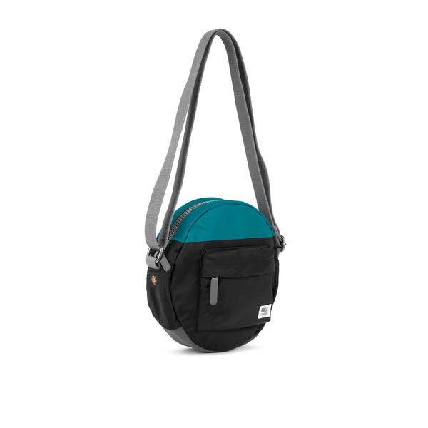 Roka London Creative Waste Paddington Crossbody In Marine/Black