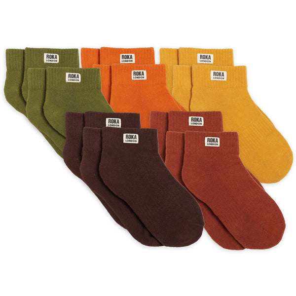 Roka London Earthy Multipack – Wembley Socks For Women
